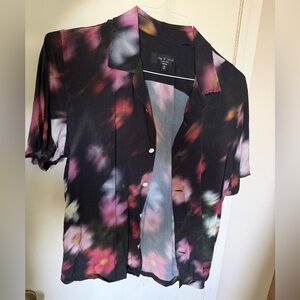 rag & bone Multicolor Floral Button Down Shirt